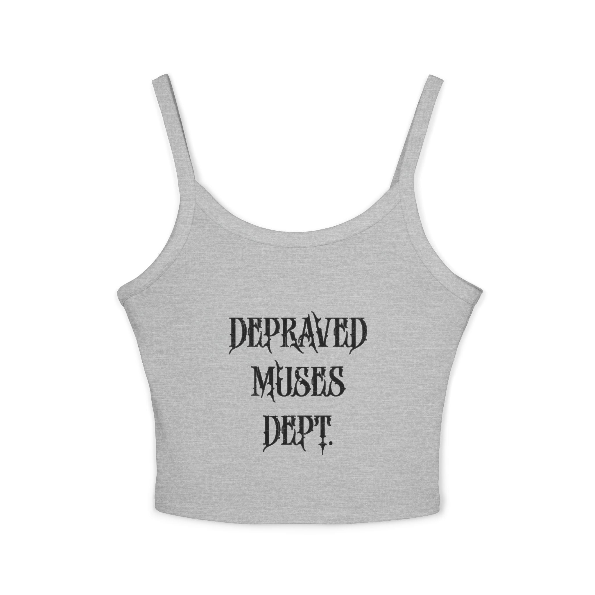Depraved Muses Dept. Women's Spaghetti Strap Tank Top