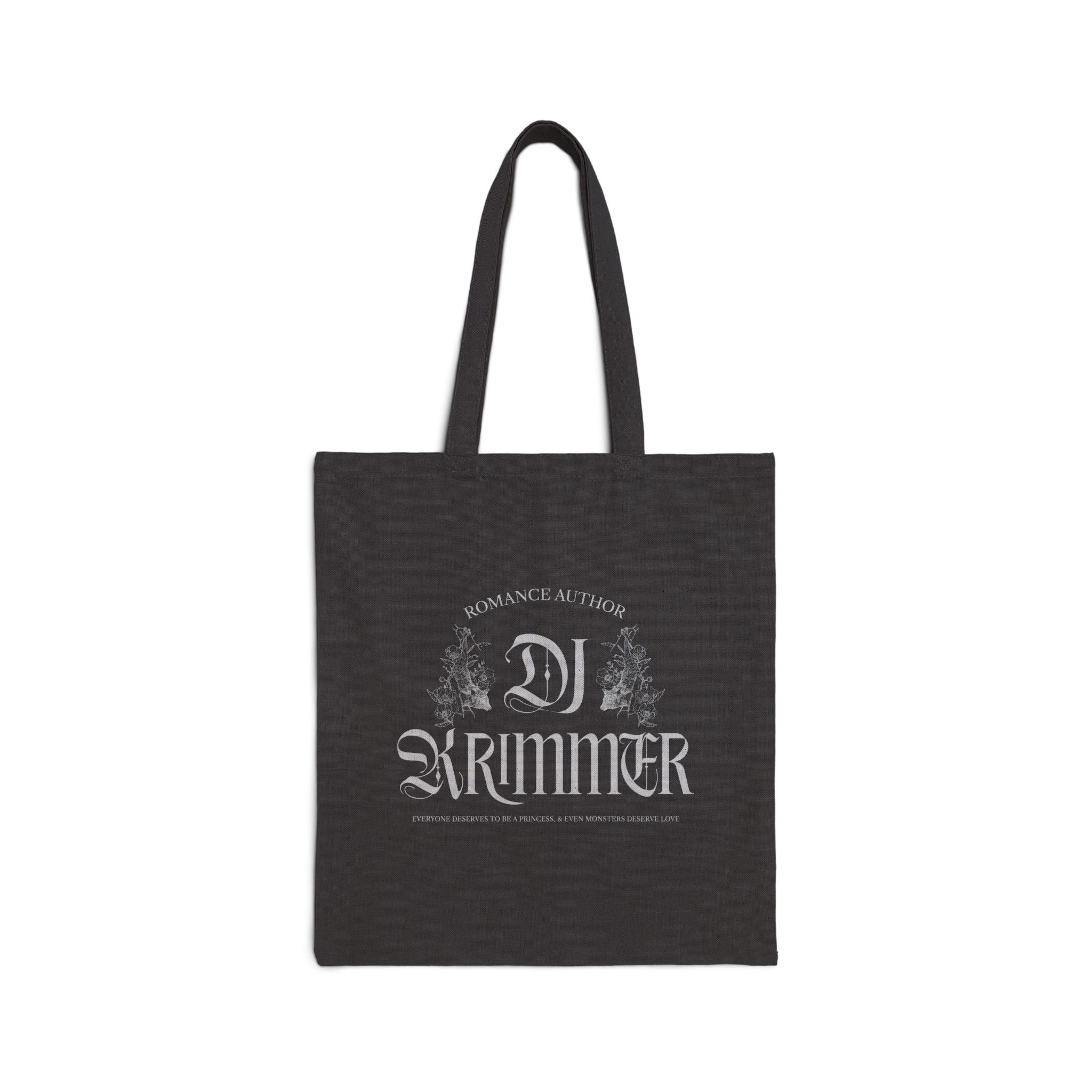 Rowe Ranch Logo Cotton Canvas Tote Bag