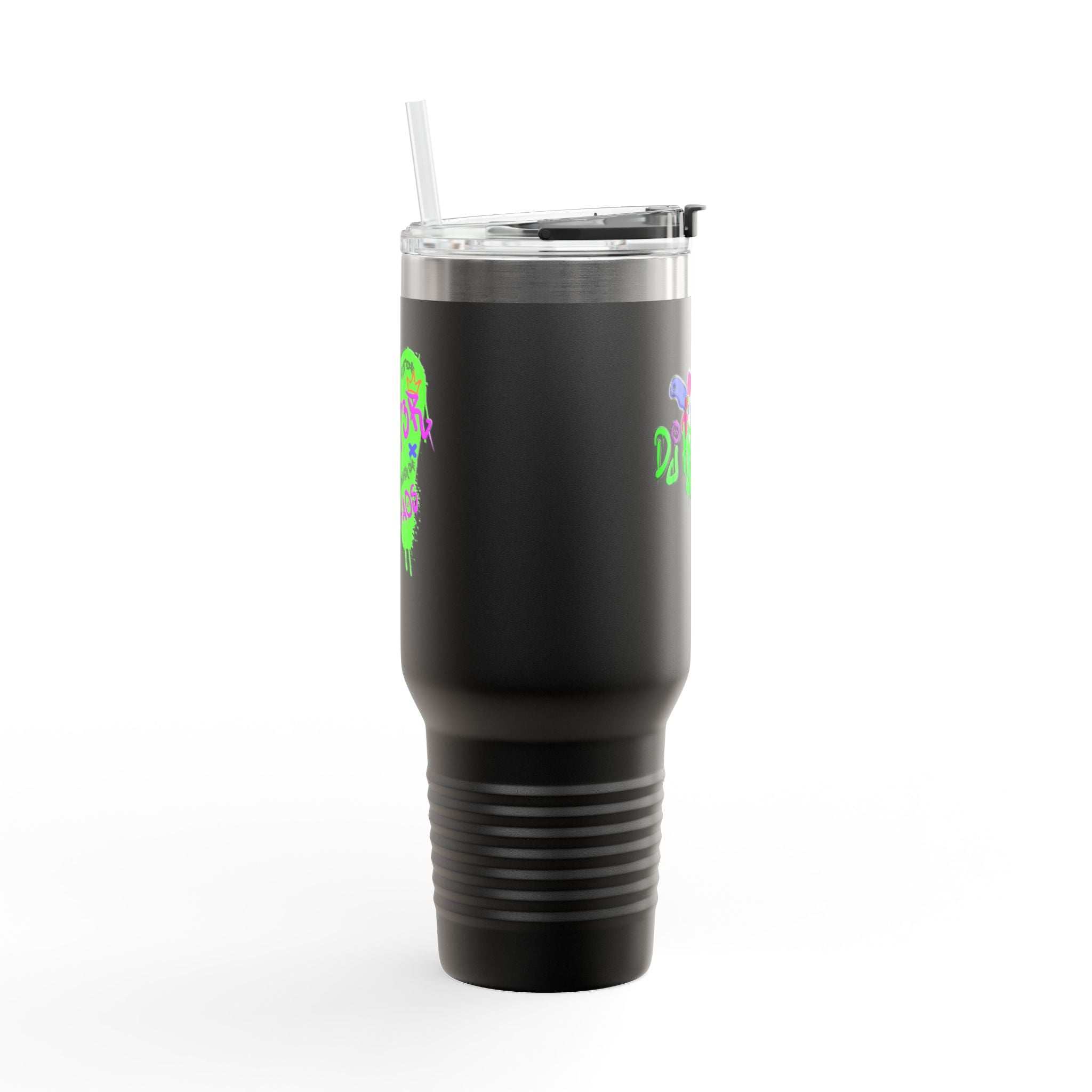DJ Krimmer Logo Insulated Travel Mug, 40oz