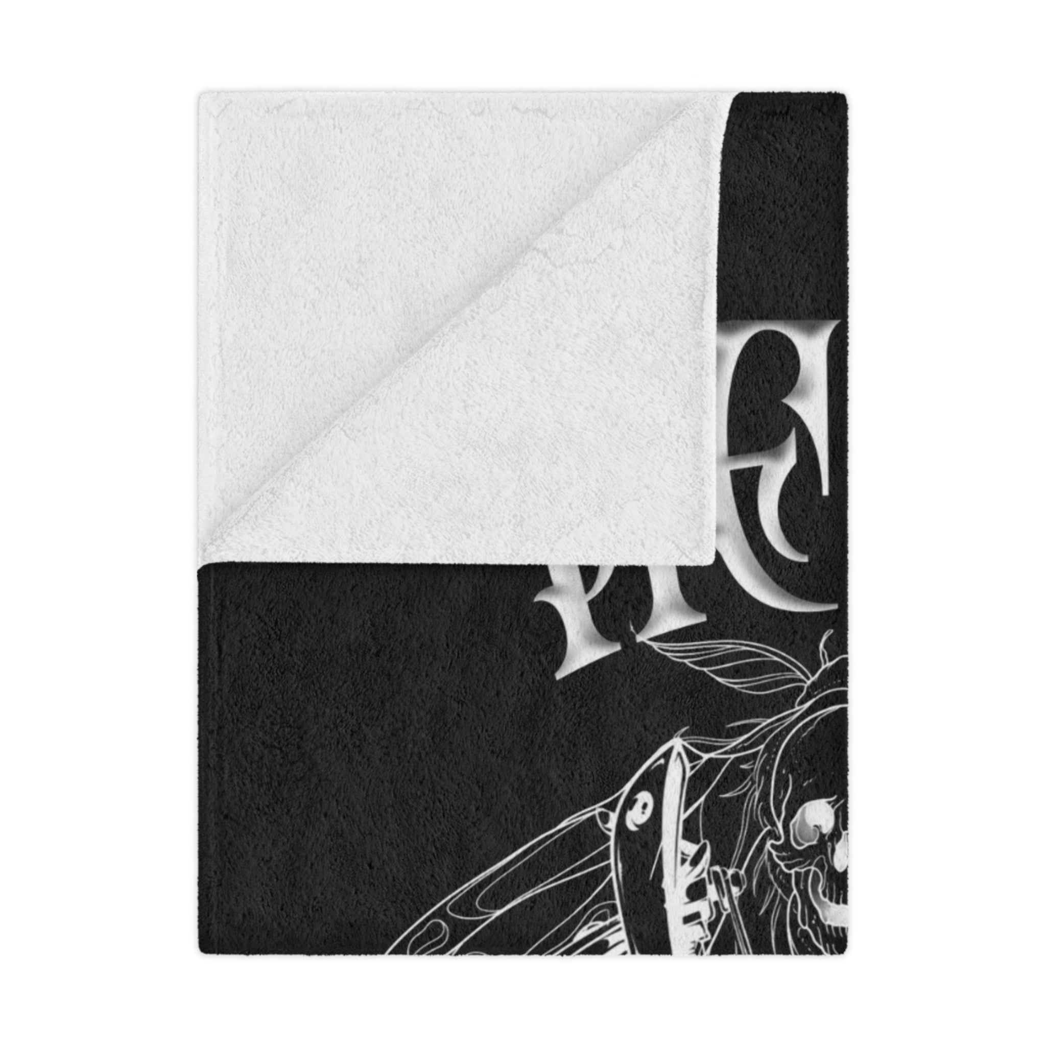 Hel's Ink Logo Minky Blanket