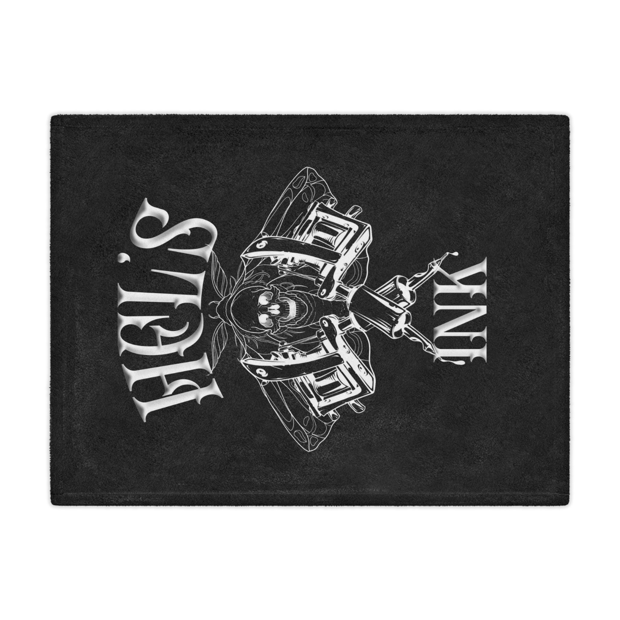 Hel's Ink Logo Minky Blanket