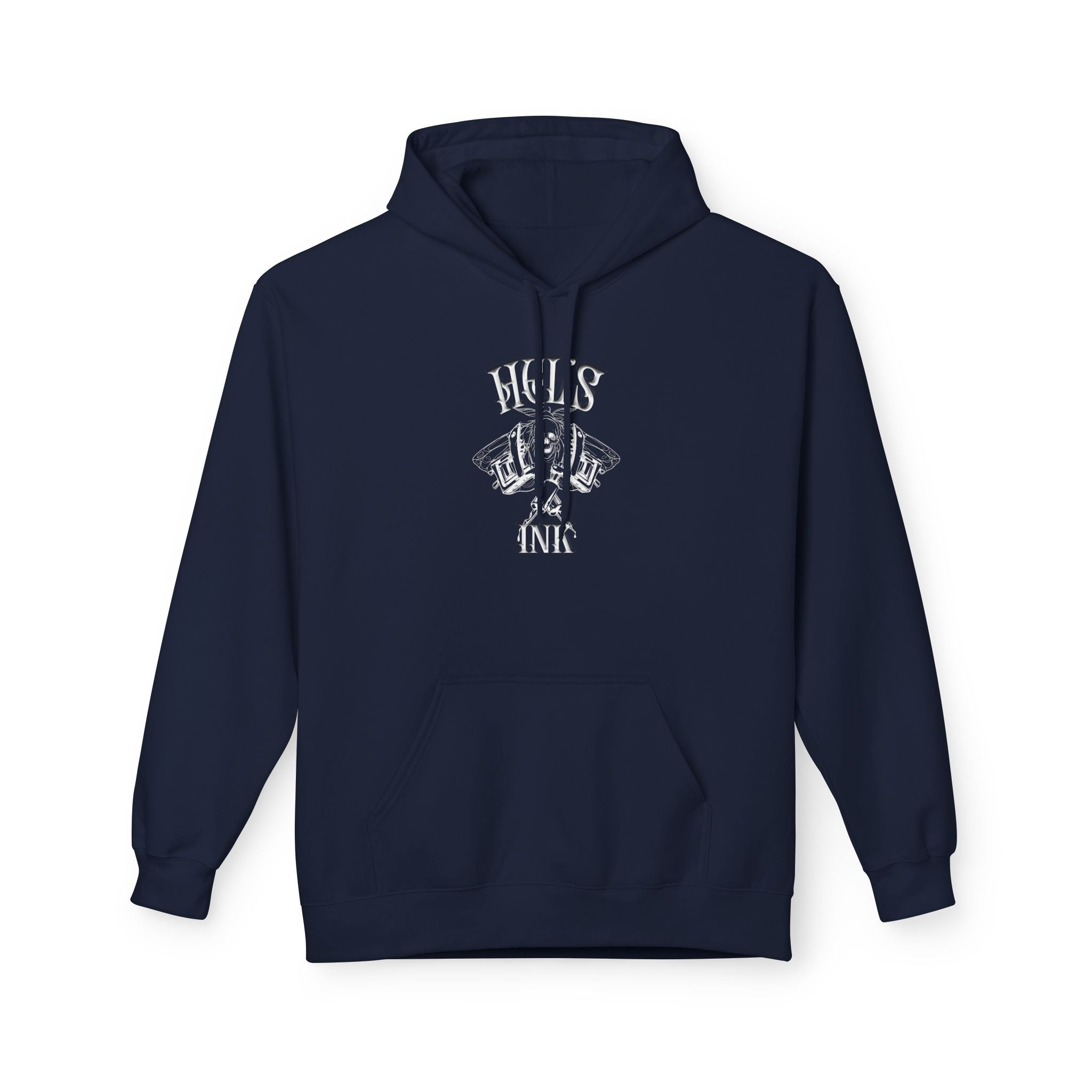 Hel's Ink Logo Unisex Midweight Softstyle Fleece Hoodie