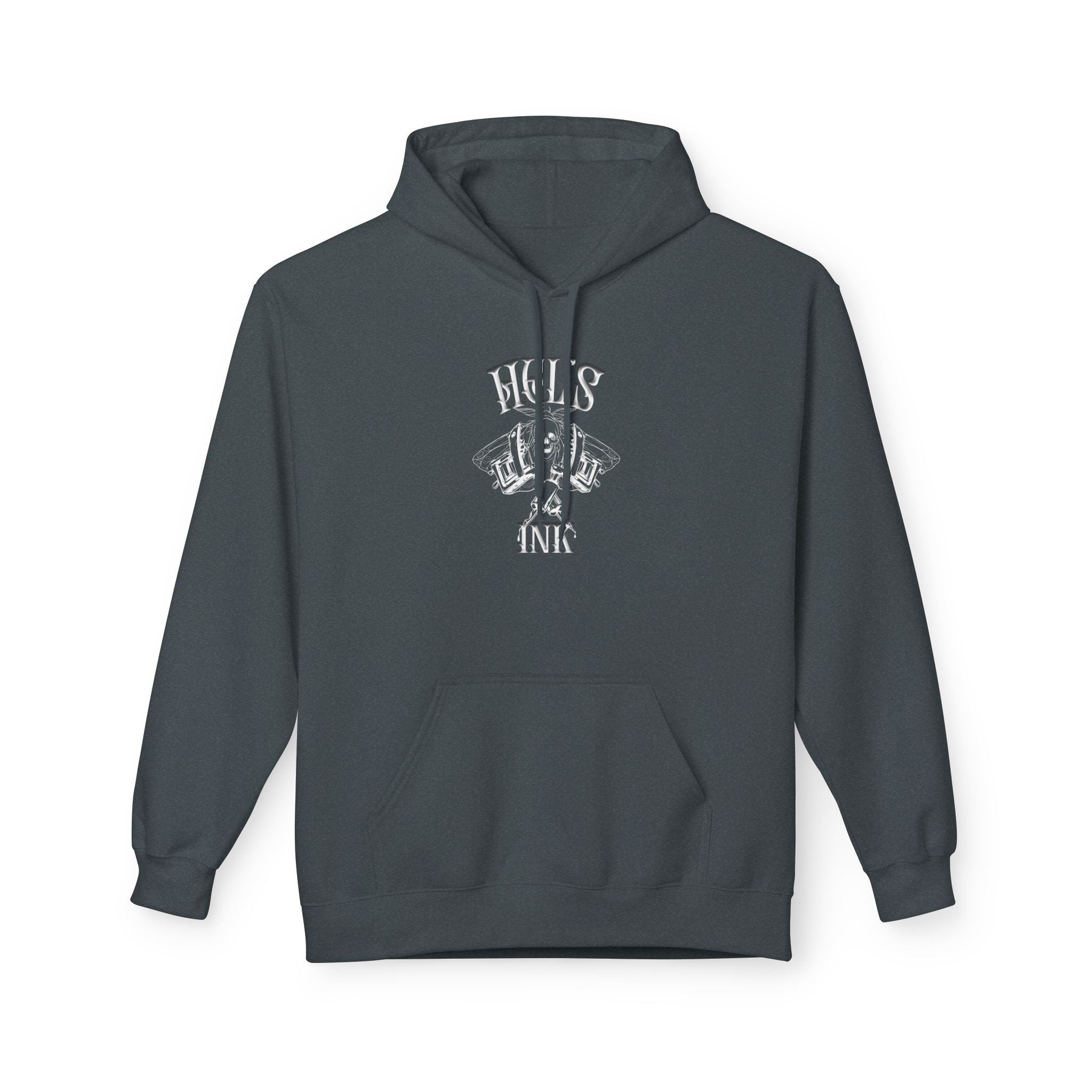 Hel's Ink Logo Unisex Midweight Softstyle Fleece Hoodie