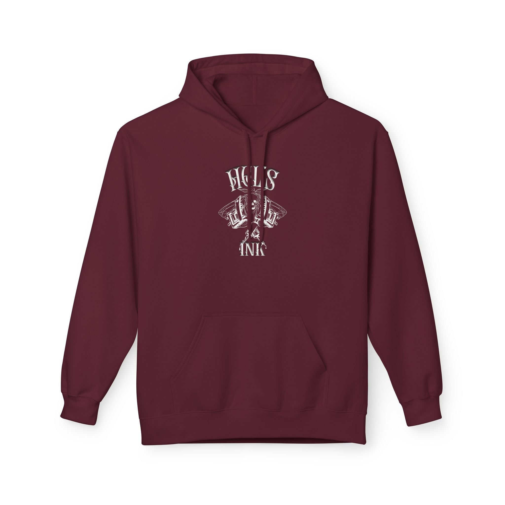 Hel's Ink Logo Unisex Midweight Softstyle Fleece Hoodie