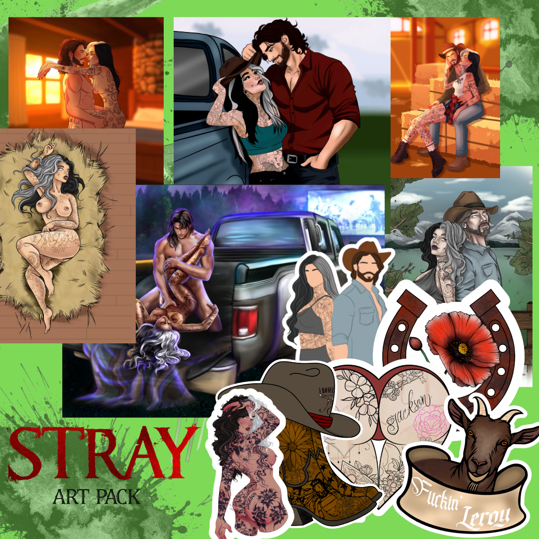 Stray Art & Sticker Pack