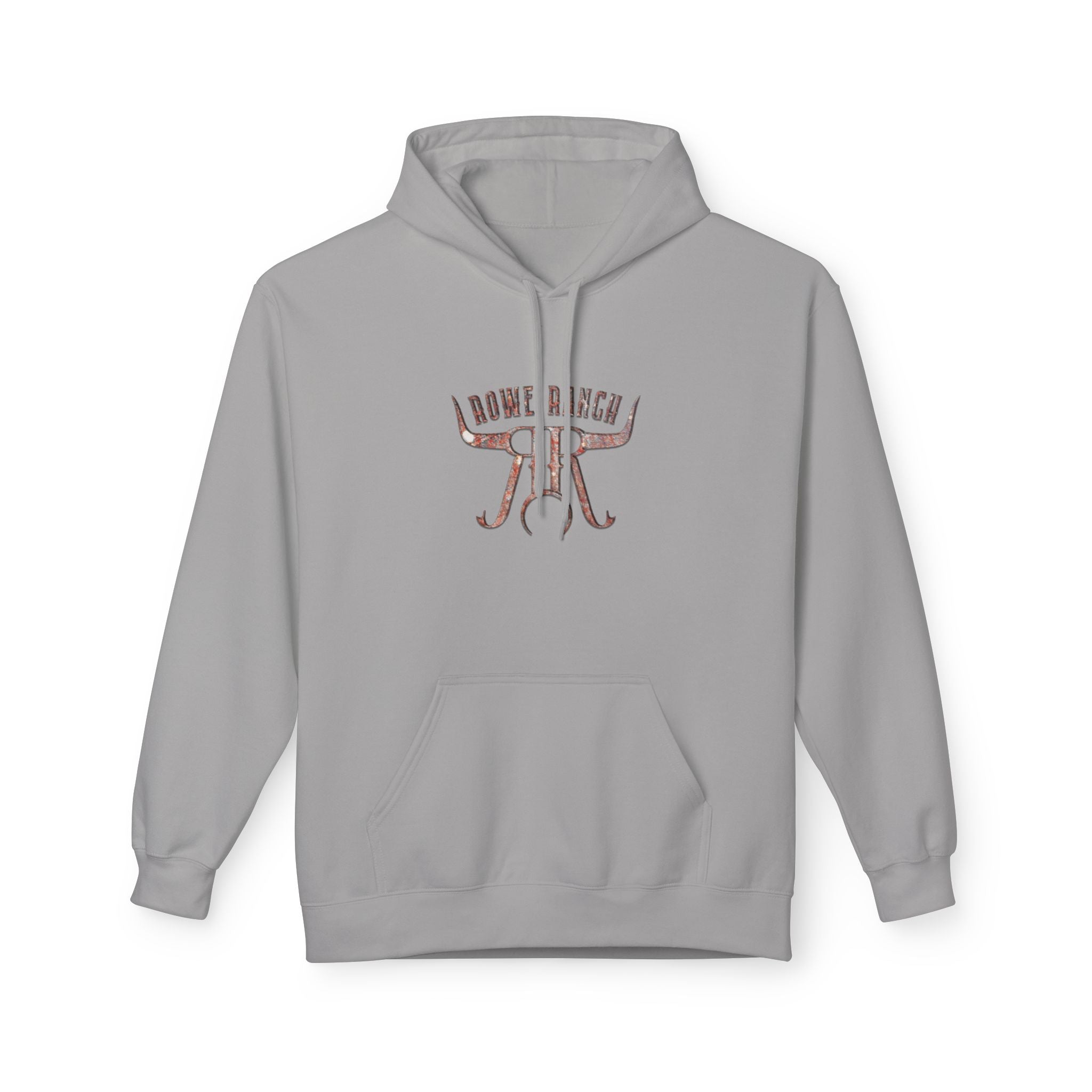 Rowe Ranch Logo Unisex Midweight Softstyle Fleece Hoodie