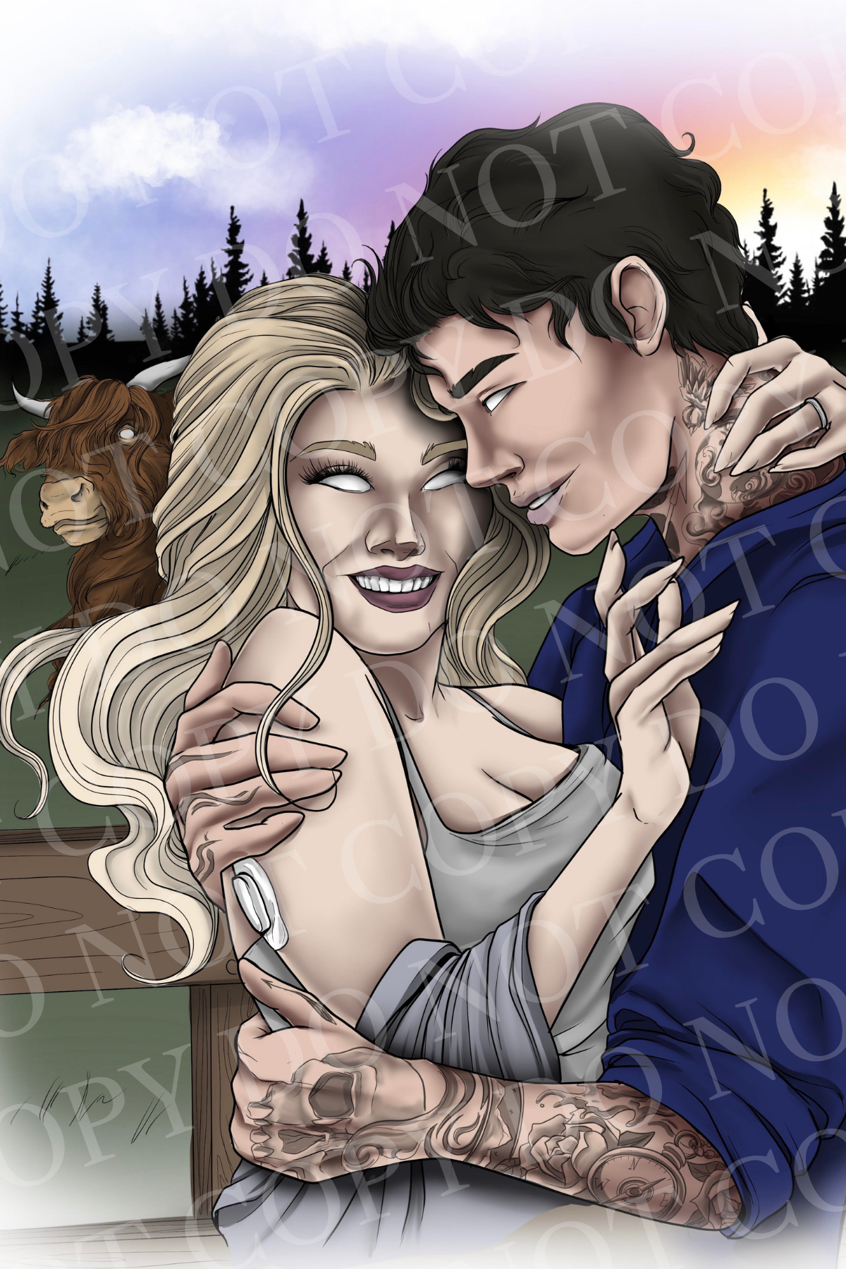 Hel's Ink Atlas & Ren - Cow