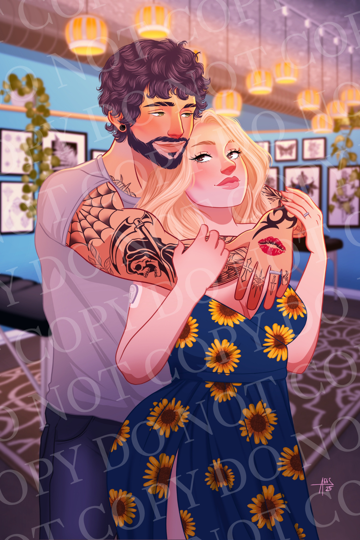 Hel's Ink Atlas & Ren - Embrace Tattoo Shop