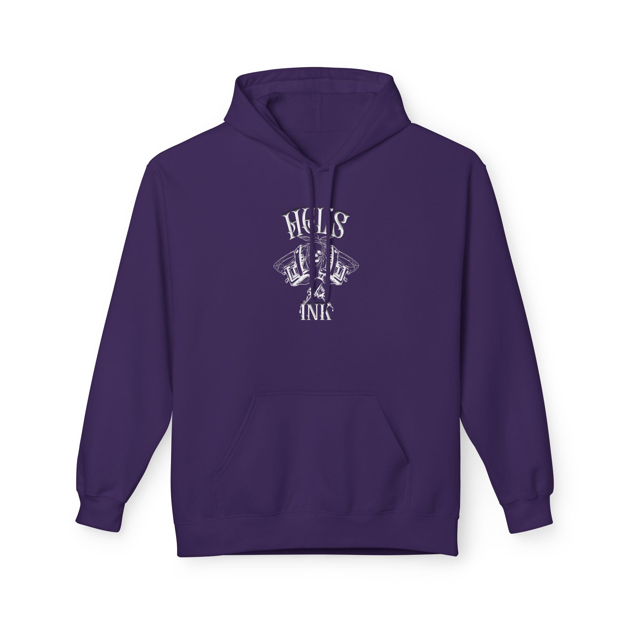 Hel's Ink Logo Unisex Midweight Softstyle Fleece Hoodie