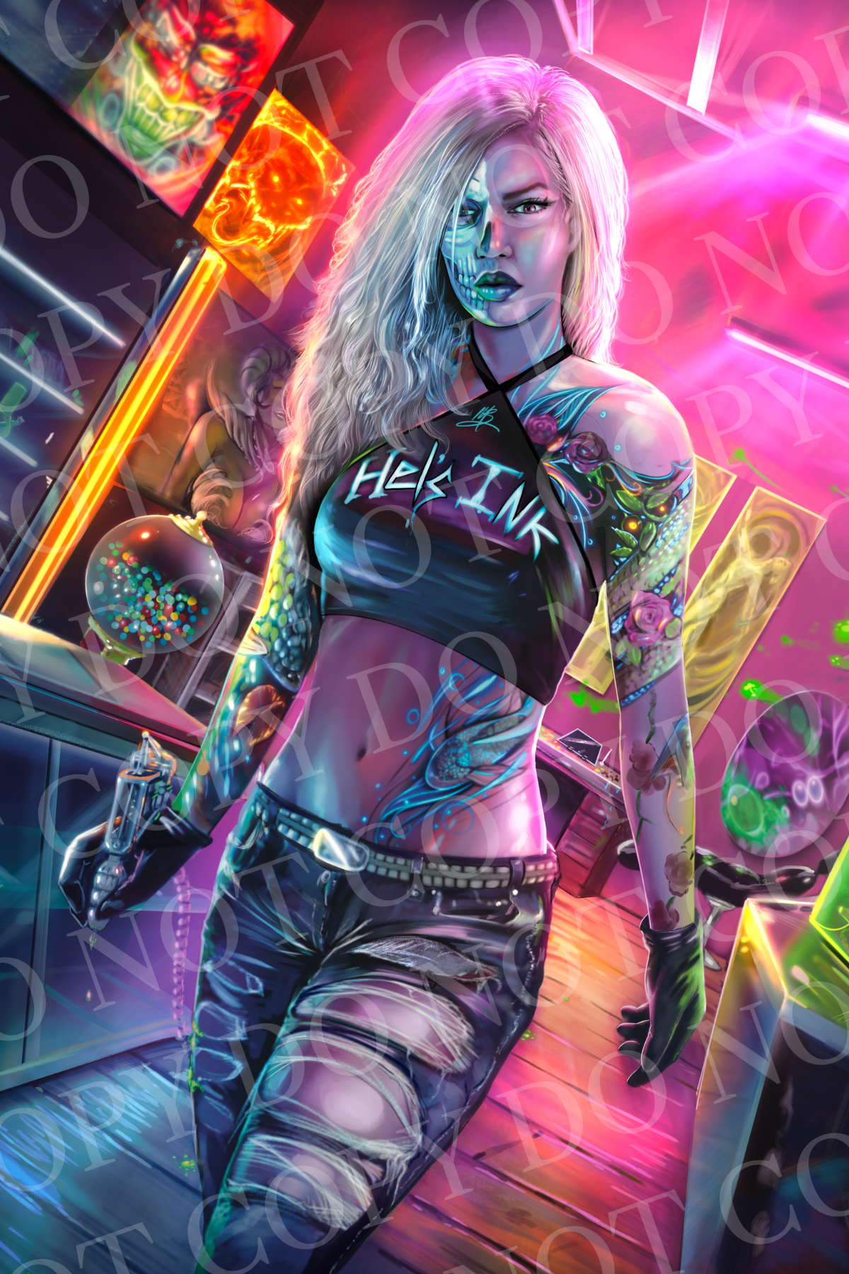 Hel's Ink: Goddess Hel #2