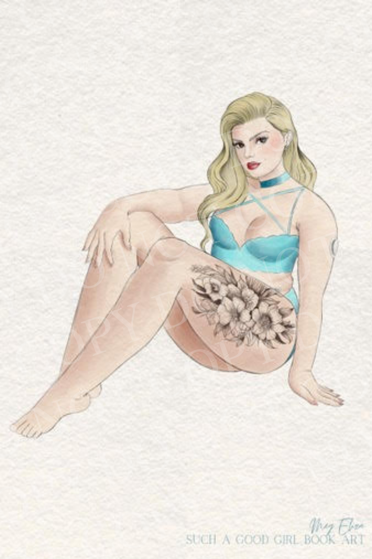 Hel's Ink Atlas - Ren Pinup