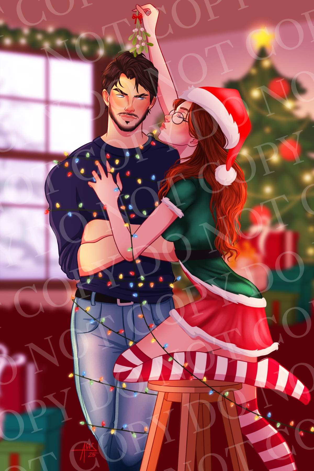 Jolly & Jaded Tangled In Lights