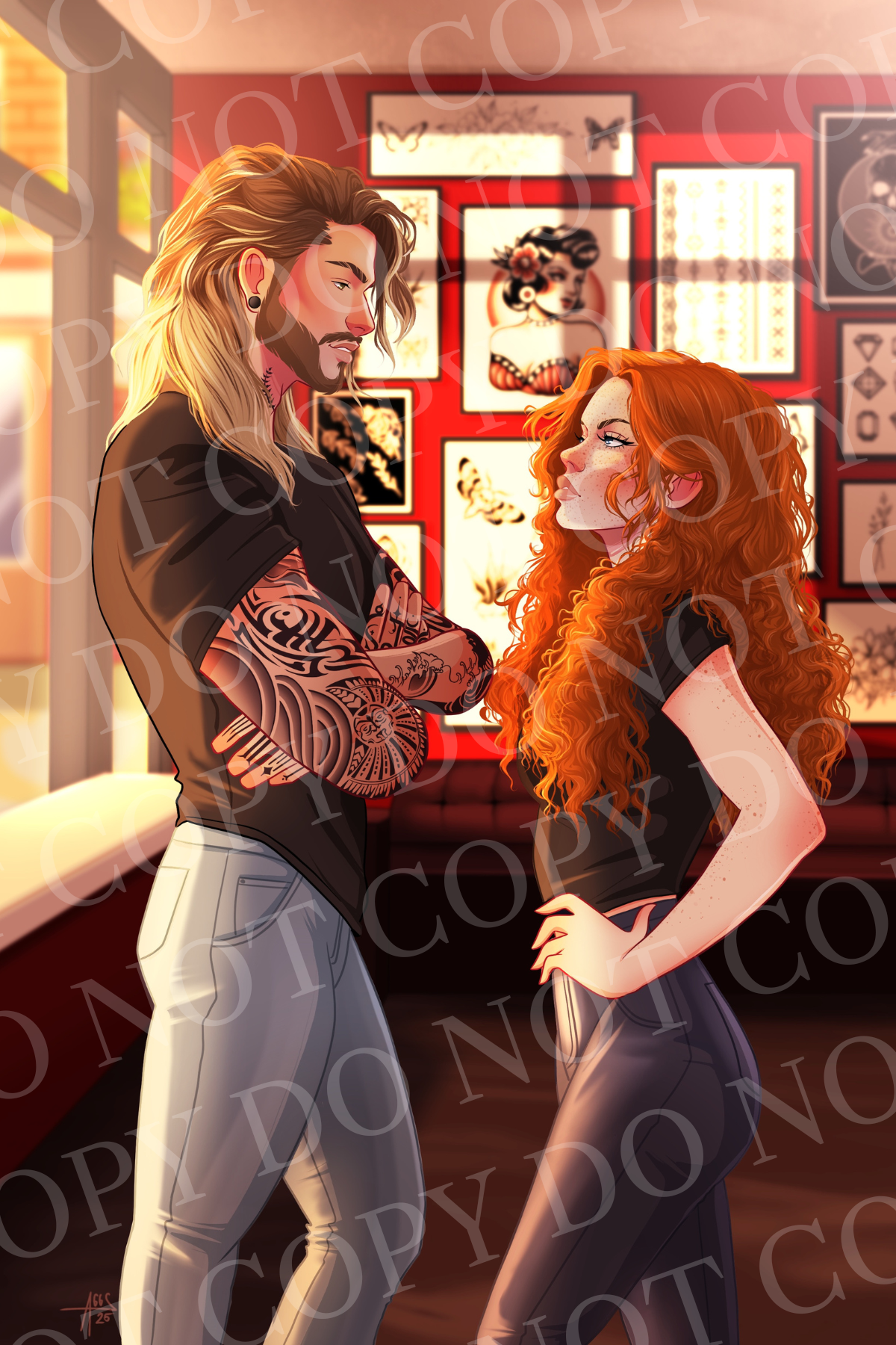 Hel's Ink: Fox & Janie Stand Off